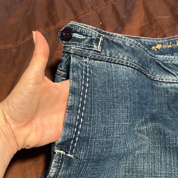 Capri Wide Leg Jean by Hikit Jeans Brand.  EUC! - Picture 4 of 16